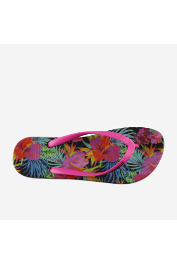 Сабо жіночі Coqui 1327 Jungle flowers/Fuchsia