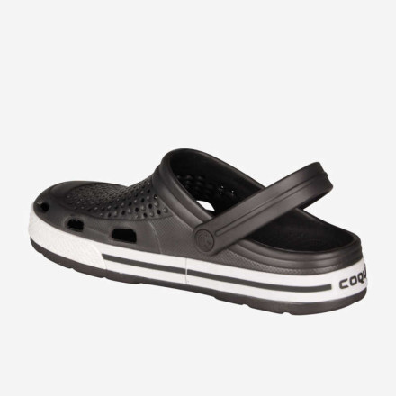 Сабо чоловічі Coqui 6403 Antracit/White