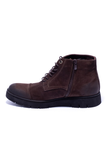 Ботинки мужские Welfare 211714 BROWN NUBUCK