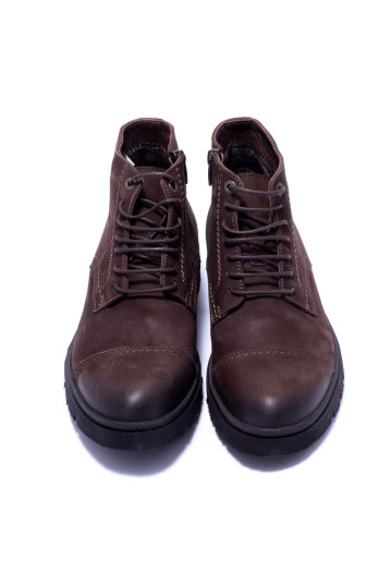 Ботинки мужские Welfare 211714 BROWN NUBUCK