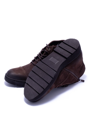 Ботинки мужские Welfare 211714 BROWN NUBUCK
