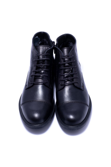 Черевики чоловічі Welfare 3600 BLACK LEATHER