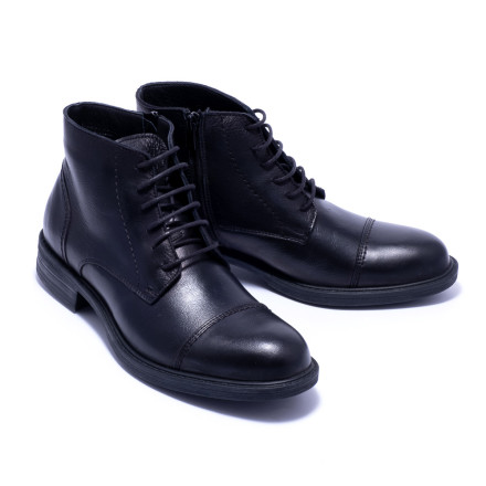 Черевики чоловічі Welfare 3600 BLACK LEATHER