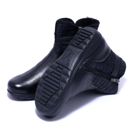 Черевики жіночі Caprice 9-9-26350-25 022 BLACK NAPPA