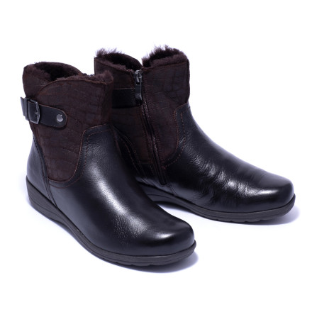 Черевики жіночі Caprice 9-9-26350-25 337 DK BROWN NAPPA