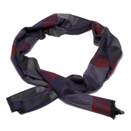 Шарф чоловічий Welfare V-05-246 Grey/claret