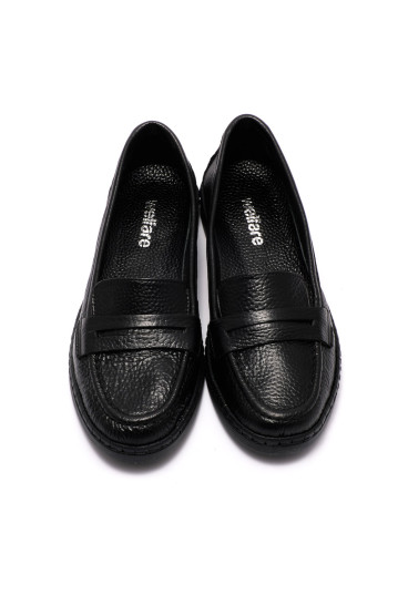 Лоферы женские Welfare 0030-702 BLACK FLOTER