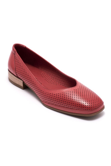 Туфлі жіночі Welfare 0052-5173 BURGUNDY LEATHER