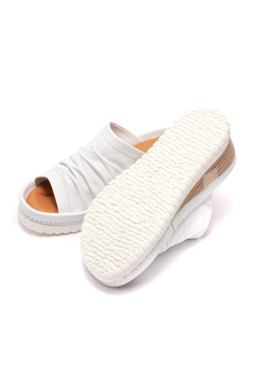 Сабо жіночі Welfare 0158-17Z1 07 WHITE LEATHER