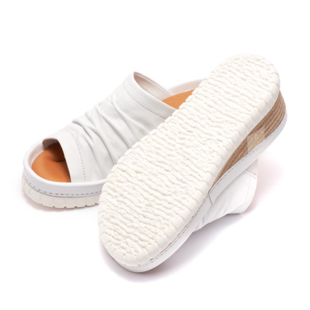 Сабо жіночі Welfare 0158-17Z1 07 WHITE LEATHER