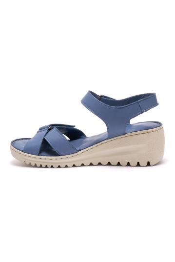 Босоножки женские Welfare 0260-6057 DENIM LEATHER