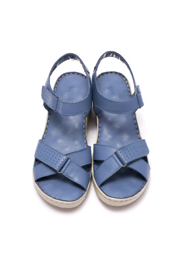 Босоножки женские Welfare 0260-6057 DENIM LEATHER