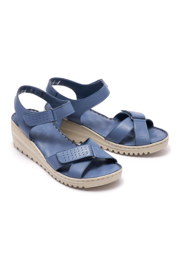 Босоножки женские Welfare 0260-6057 DENIM LEATHER