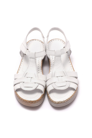 Босоніжки жіночі Welfare 0260-8632 WHITE LEATHER