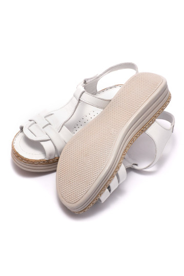 Босоніжки жіночі Welfare 0260-8632 WHITE LEATHER