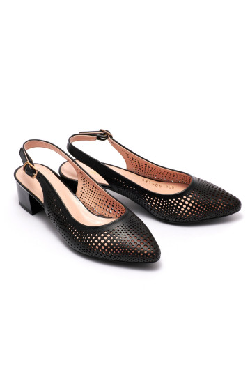 Босоножки женские Welfare 0431-TN06 100.900 BLACK LTHR BLACK PTNT