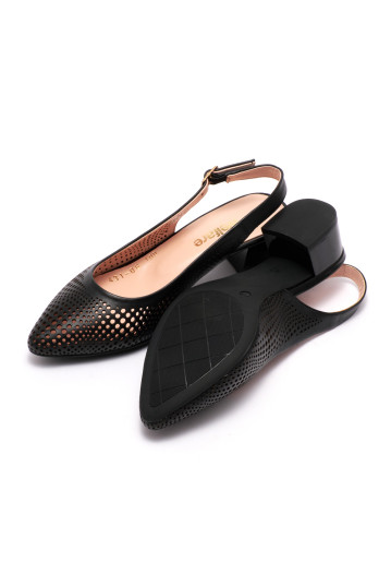 Босоножки женские Welfare 0431-TN06 100.900 BLACK LTHR BLACK PTNT