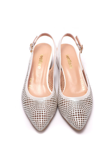 Босоножки женские Welfare 0431-TN06 245.309 WHITE LEATHER WHITE PATENT