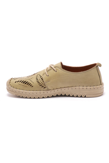 Туфлі жіночі Welfare 0636-1026-L21 27 LIGHT GREEN LEATHER