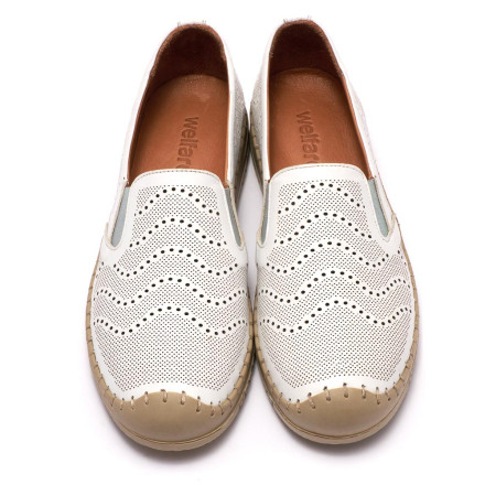 Туфлі жіночі Welfare 0636-1035-L19 12 WHITE LEATHER