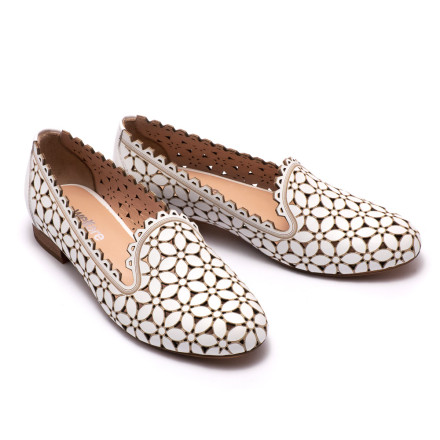 Туфлі жіночі Welfare 0692-708 01 WHITE LTHR