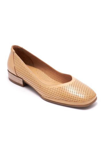 Туфлі жіночі Welfare 0052-5173 595 CAMEL LEATHER