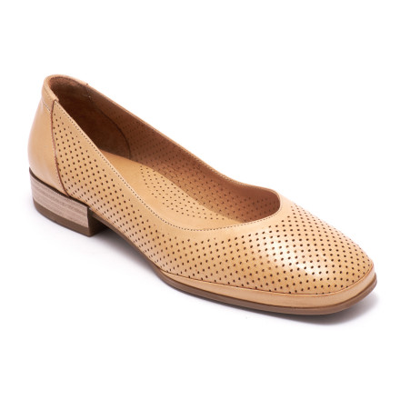 Туфлі жіночі Welfare 0052-5173 595 CAMEL LEATHER