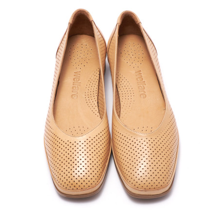 Туфлі жіночі Welfare 0052-5173 595 CAMEL LEATHER