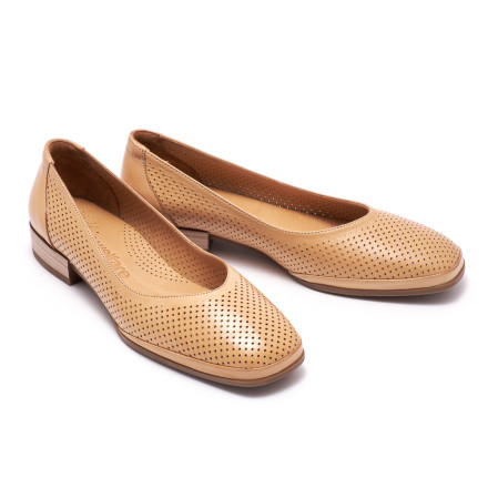 Туфлі жіночі Welfare 0052-5173 595 CAMEL LEATHER