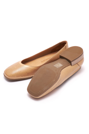 Туфли женские Welfare 0052-5173 595 CAMEL LEATHER