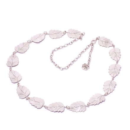 Ремінь жіночий Welfare AC-13 SILVER