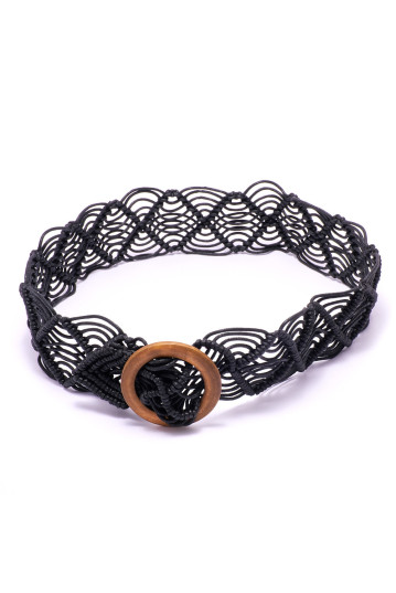 Ремінь жіночий Welfare AC-14 BLK