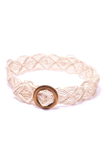 Ремінь жіночий Welfare AC-14 WHITE