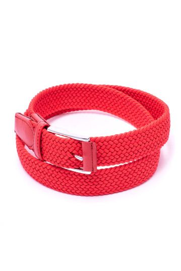 Ремінь чоловічий Welfare K-02 RED (ВЛ2021)