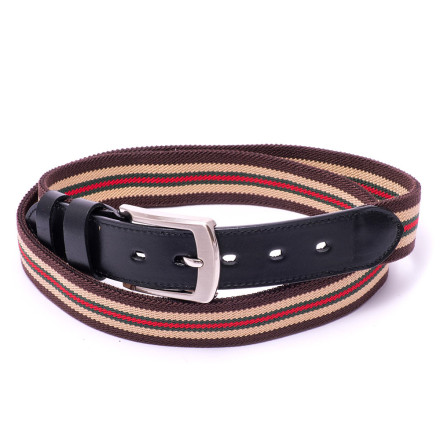 Ремінь чоловічий Welfare K-26 BRN-KHAKI