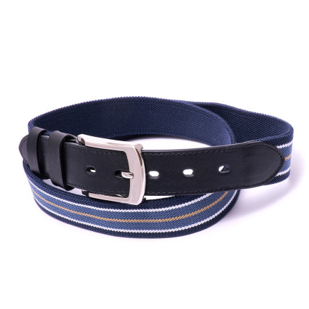 Ремінь чоловічий Welfare K-26 BLUE-WHITE