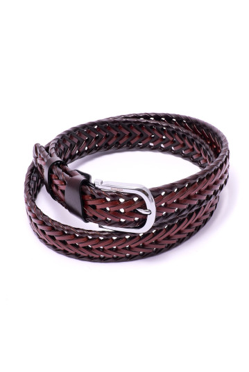 Ремінь чоловічий Welfare K-27 BRN-CARROTY