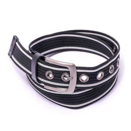 Ремінь чоловічий Welfare K-33 BLK-WHITE