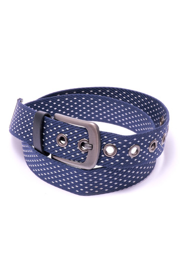 Ремінь чоловічий Welfare K-34 BLUE