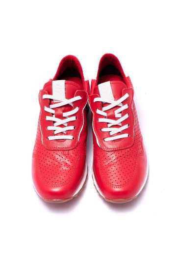 Кроссовки женские Tamaris 1-1-23618-26 510 RED/WHITE