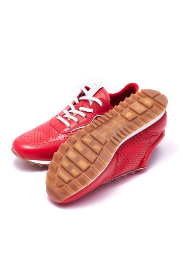 Кроссовки женские Tamaris 1-1-23618-26 510 RED/WHITE