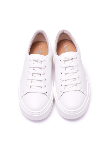 Кеди жіночі Tamaris 1-1-23773-26 117 WHITE LEATHER