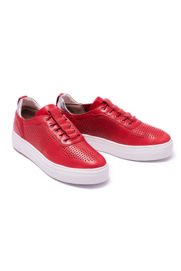 Кеди жіночі Tamaris 1-1-23782-26 551 RED/SILVER