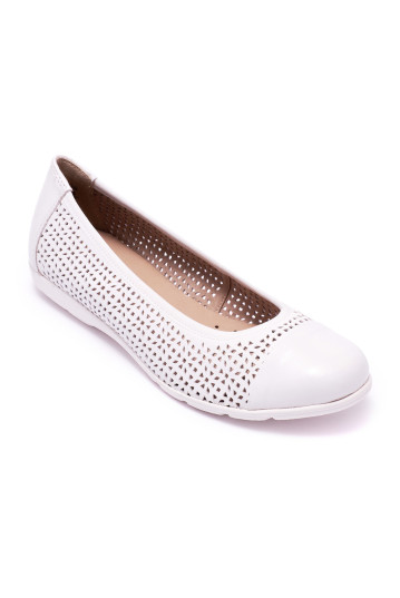 Балетки жіночі Caprice 9-9-22151-26 102 WHITE NAPPA