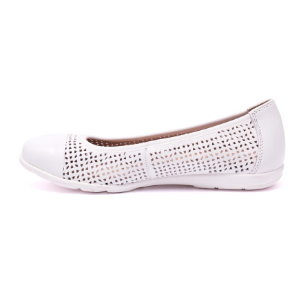 Балетки жіночі Caprice 9-9-22151-26 102 WHITE NAPPA