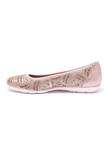 Балетки жіночі Caprice 9-9-22155-26 577 ROSE SUEDE MET