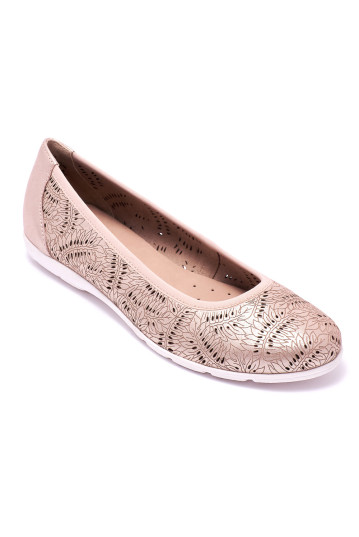 Балетки жіночі Caprice 9-9-22155-26 577 ROSE SUEDE MET