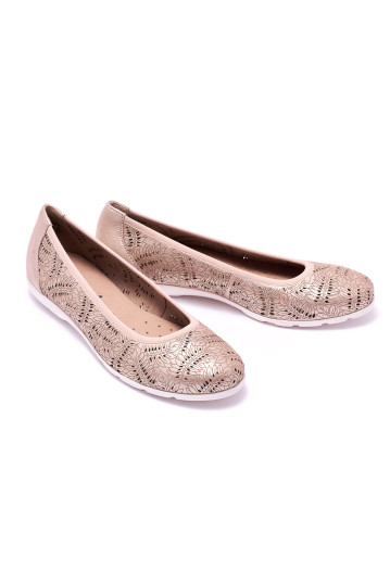 Балетки жіночі Caprice 9-9-22155-26 577 ROSE SUEDE MET