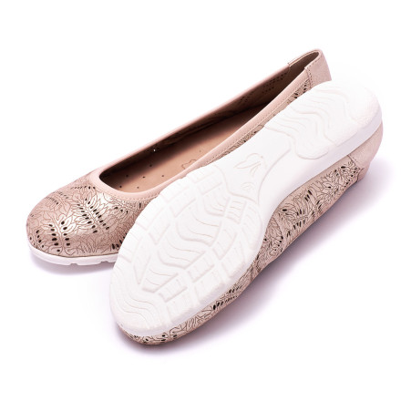 Балетки жіночі Caprice 9-9-22155-26 577 ROSE SUEDE MET