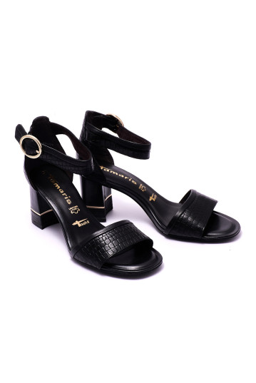 Босоніжки жіночі Tamaris 1-1-28379-26 071 BLK CROCO/BLK
